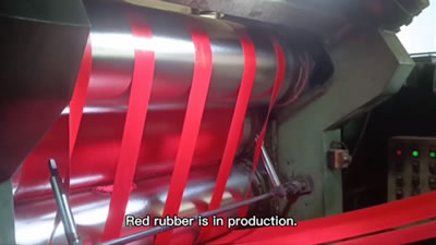 Production of Red Rubber for Fuel and Diesel Hose